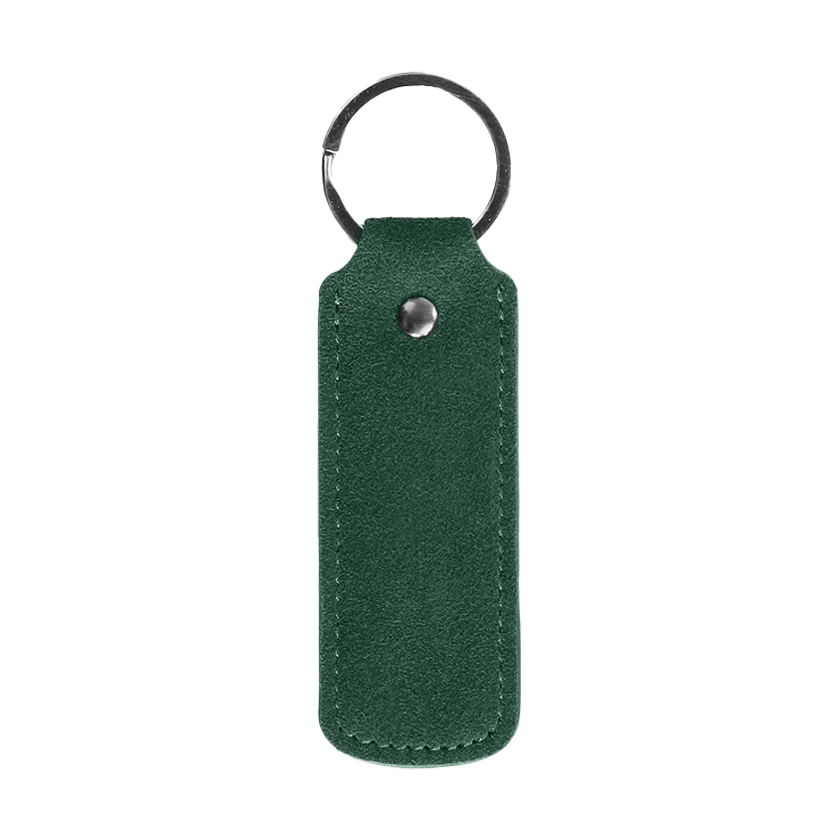 Alcantara Keychain - Midnight Green