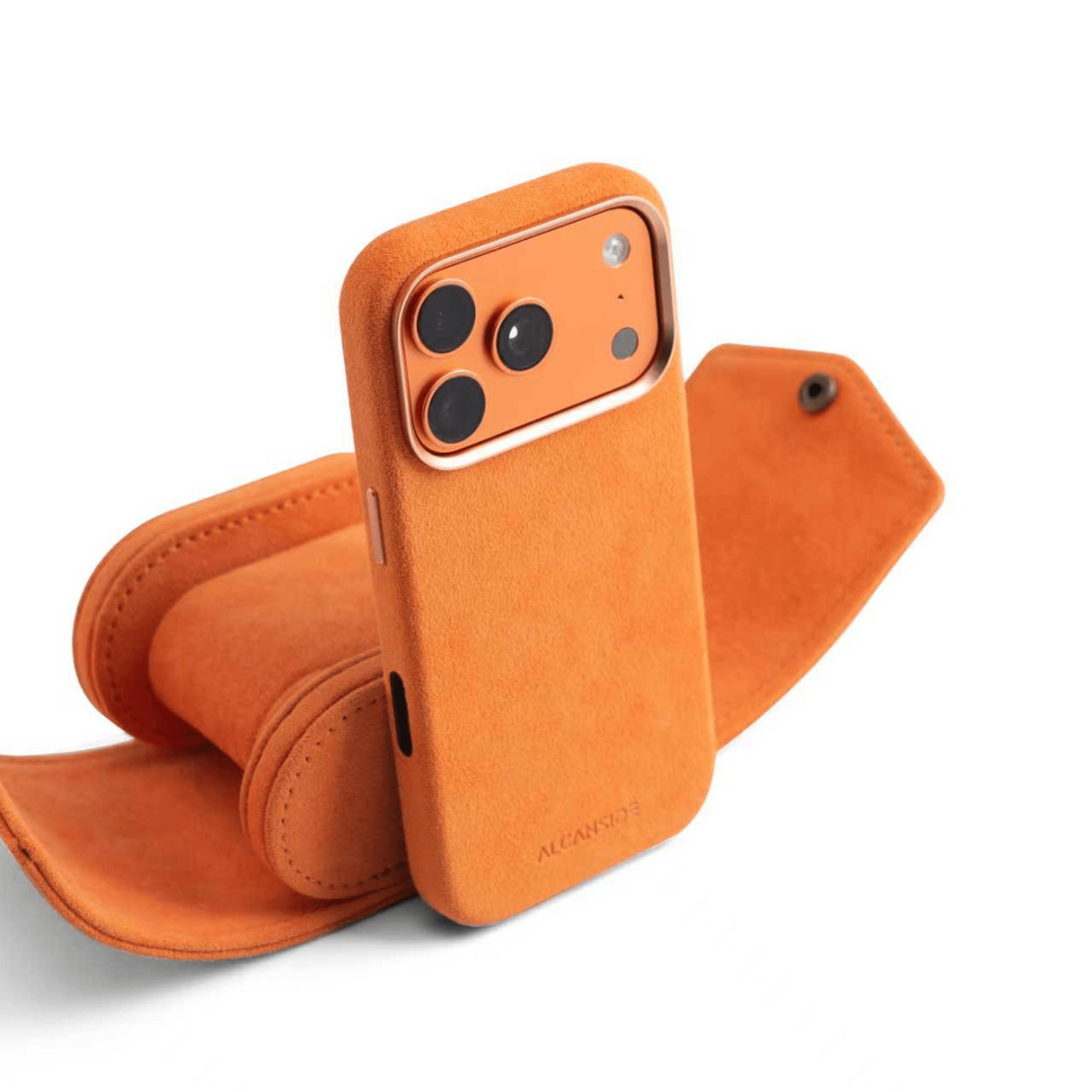 iPhone 17 Pro Max - Alcantara Case - Orange