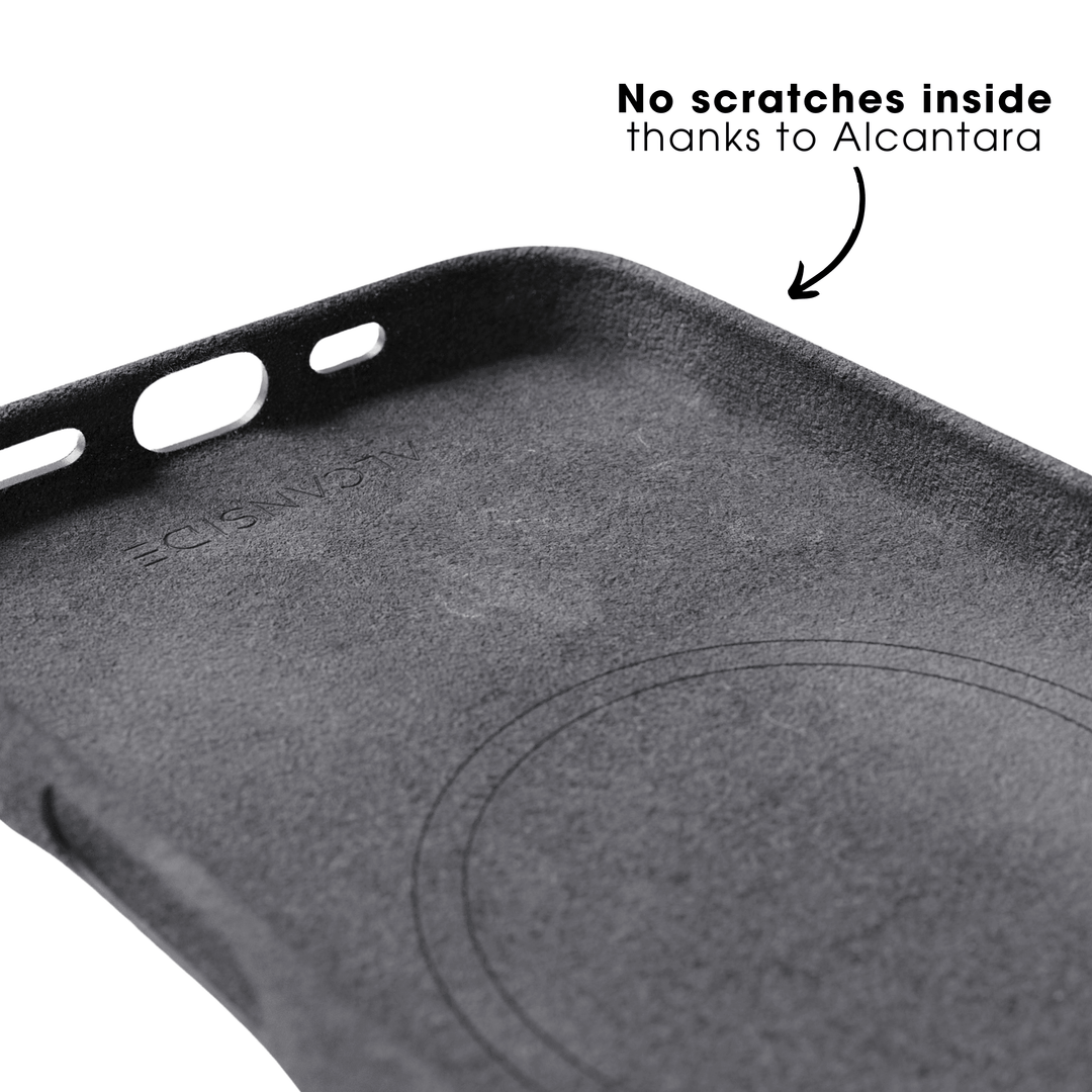 iPhone Alcantara Case - Space Grey