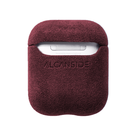 Donkervoort F22 - AirPods 1/2 Gen Alcantara Case - Red - Alcanside