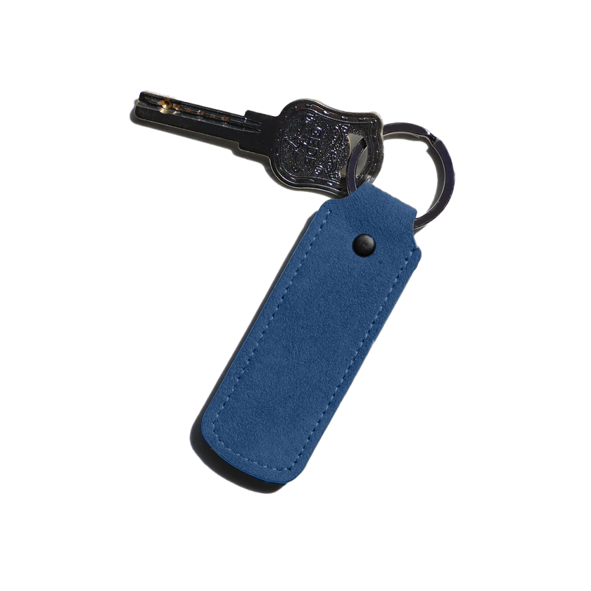 Alcantara Sleutelhanger - Ocean Blue