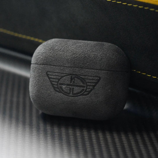 Donkervoort - AirPods Pro Alcantara Case - Space Grey - Alcanside