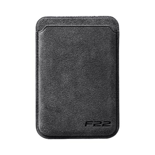 Donkervoort F22 - Alcantara MagSafe Wallet - Space Grey - Alcanside