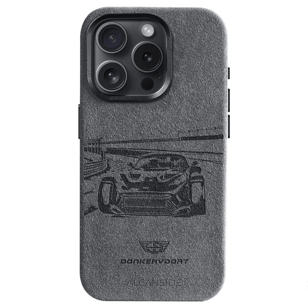 Donkervoort F22 Limited Edition Zandvoort 2 - iPhone Alcantara Case - Nardo Gray - Alcanside