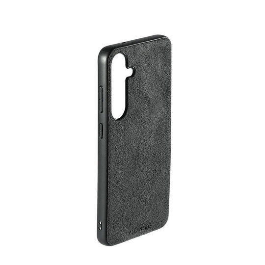 Samsung Galaxy S24 Plus - Alcantara Back Cover - Space Grey