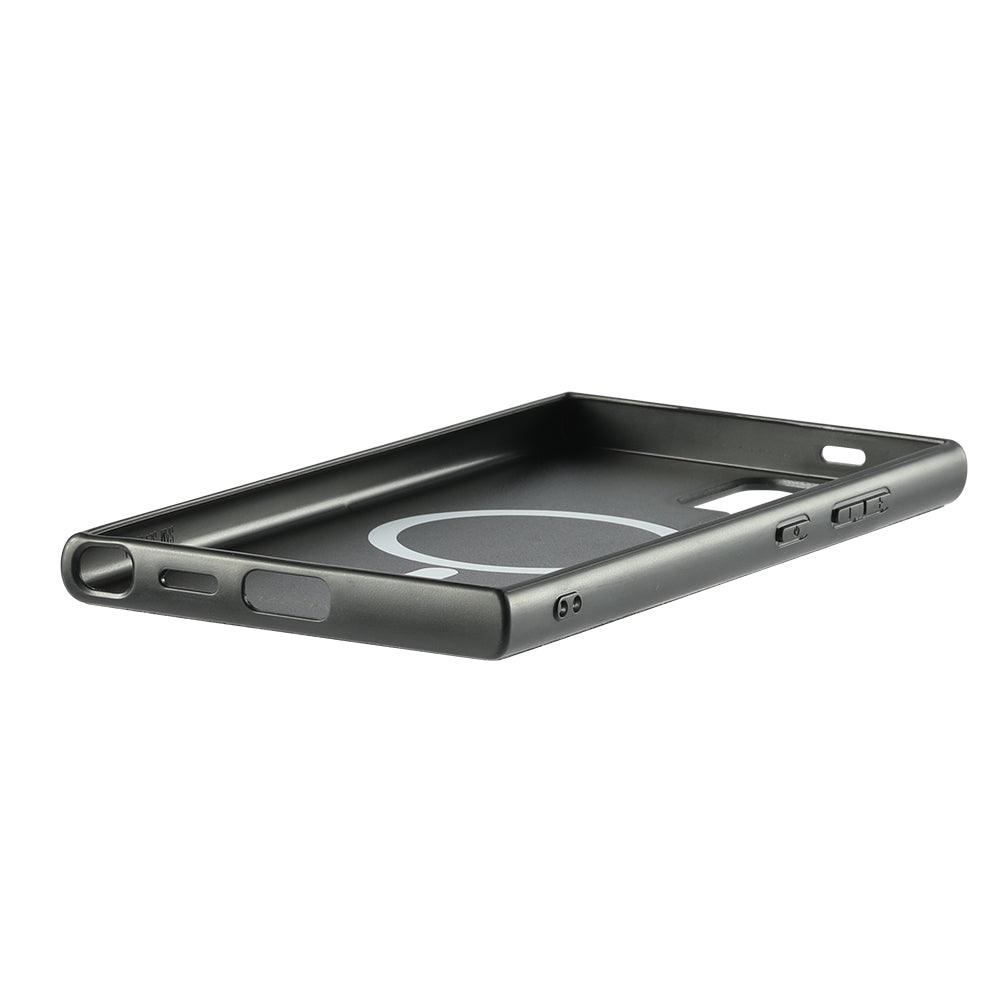 Samsung Galaxy S25 Ultra - Alcantara Back Cover - Space Grey