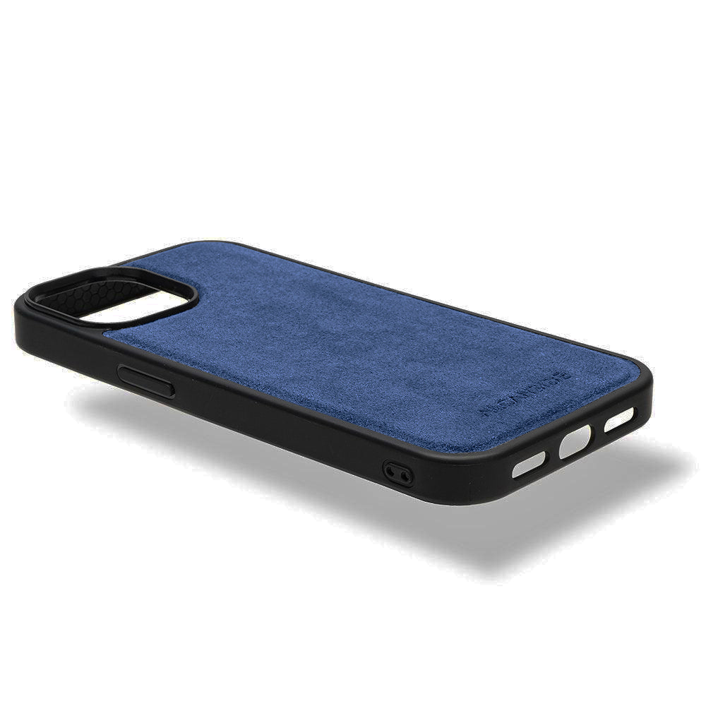 iPhone 15 - Alcantara Back Cover - Ocean Blue