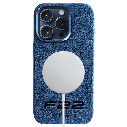 Donkervoort F22 - iPhone Alcantara Case - Ocean blue - Alcanside