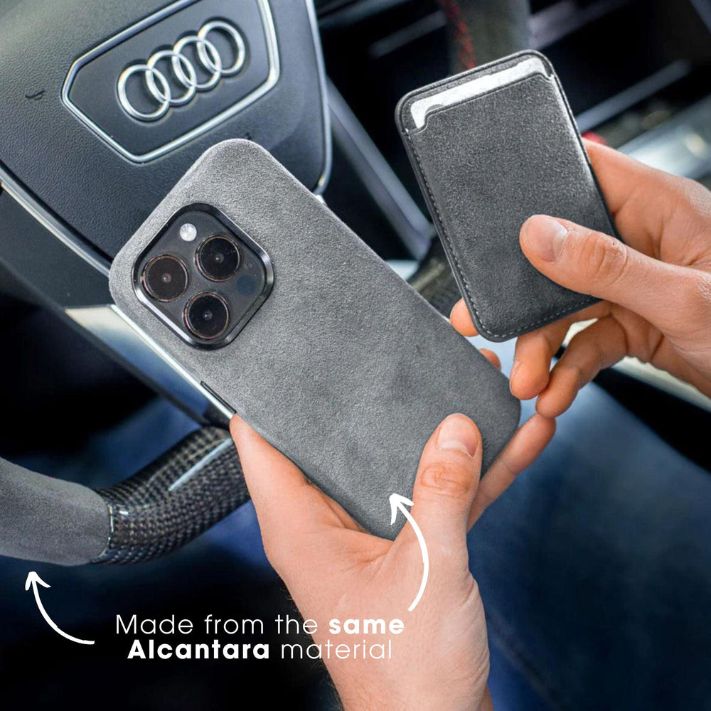 iPhone 14 Pro - Alcantara Case - Nardo Gray - Alcanside