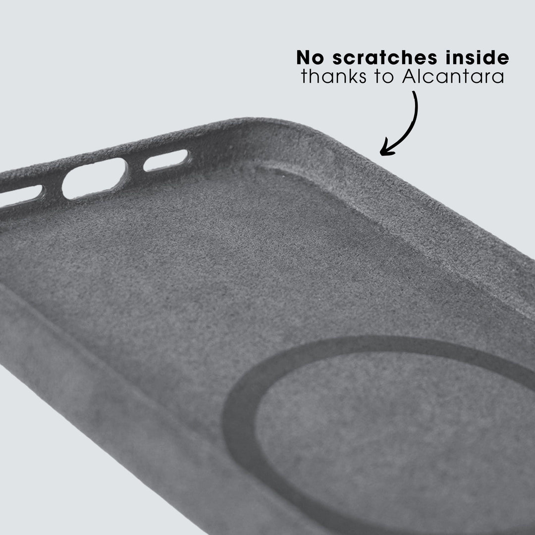 iPhone 13 Pro - Alcantara Case - Nardo Gray - Alcanside