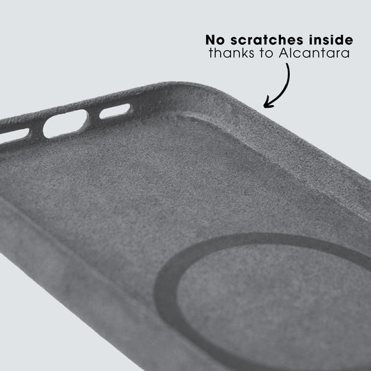 iPhone 14 Pro Max - Alcantara Case - Nardo Gray - Alcanside