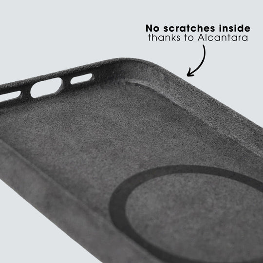 iPhone 13 - Alcantara Case - Space Grey - Alcanside