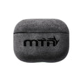 MTA x Alcanside - AirPods (3e Generatie) Alcantara Hoesje - Space Grey