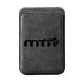 MTA - Alcantara MagSafe Geldbeutel Space Grau