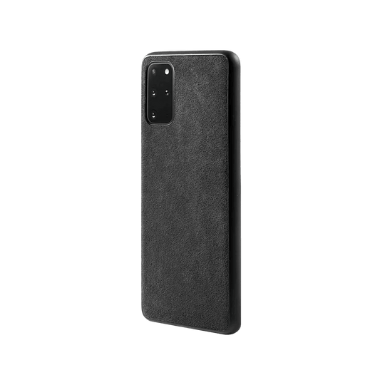 Samsung Galaxy S20 Plus - Alcantara Back Cover - Space Grey - Alcanside