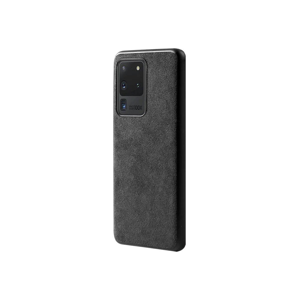 Samsung Galaxy S20 Ultra - Alcantara Back Cover - Space Grey - Alcanside