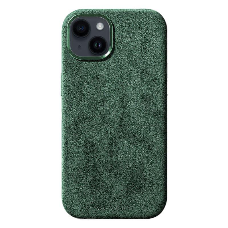 iPhone 14 Plus - Alcantara Case- Midnight Green - Alcanside