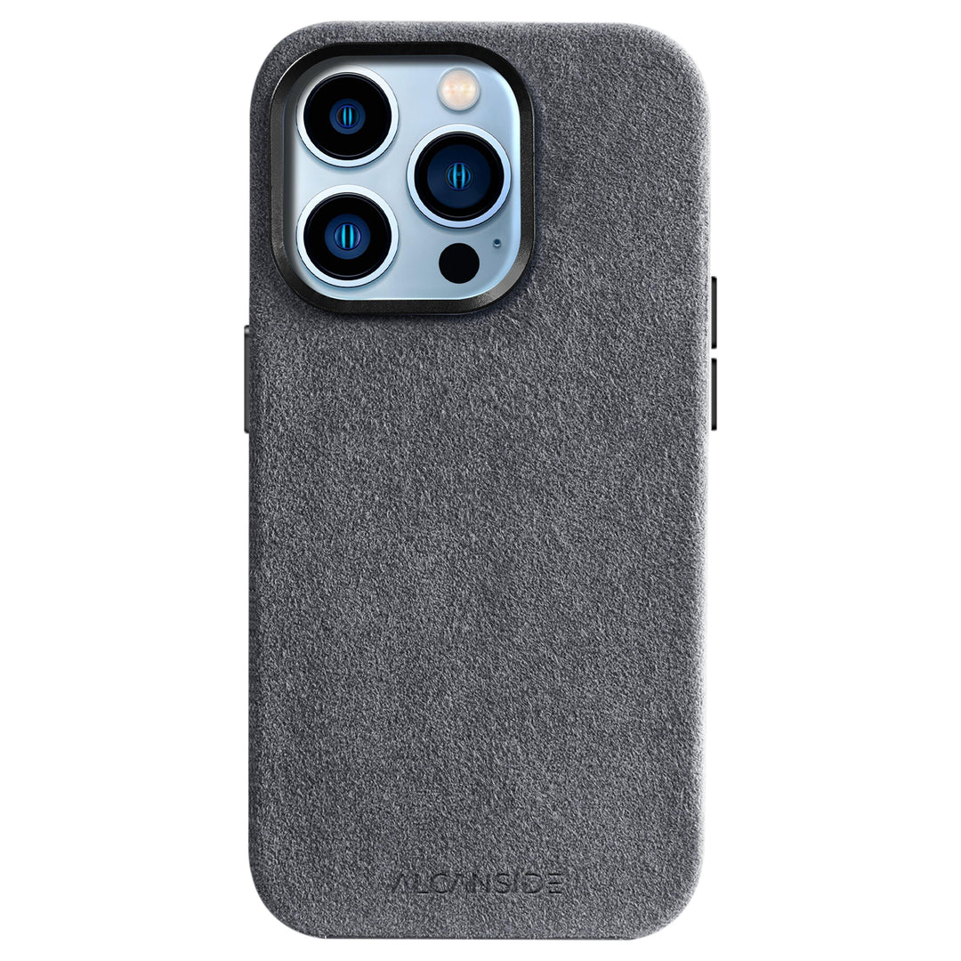 iPhone 14 Pro - Alcantara Case - Nardo Gray - Alcanside