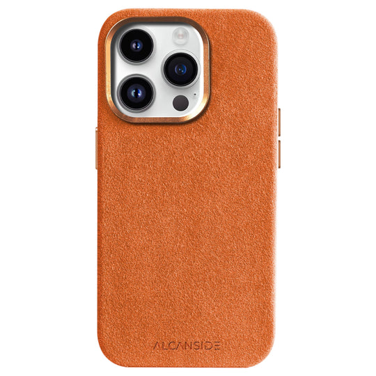 Limited Edition - iPhone 14 Pro Max - Alcantara Case - Orange - Alcanside